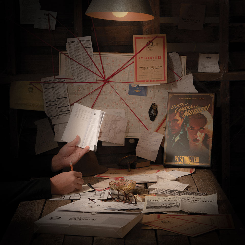 Lights, Camera, Murder! - Mysterious Package Company