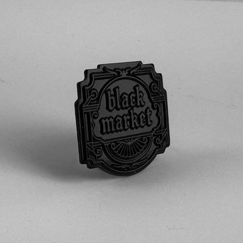 Black Market Enamel Pin